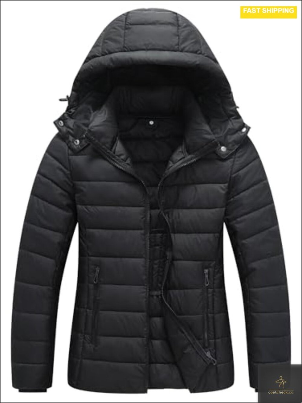 Women's Waterproof Puffer Jacket Down Coats Detachable Hood Winter